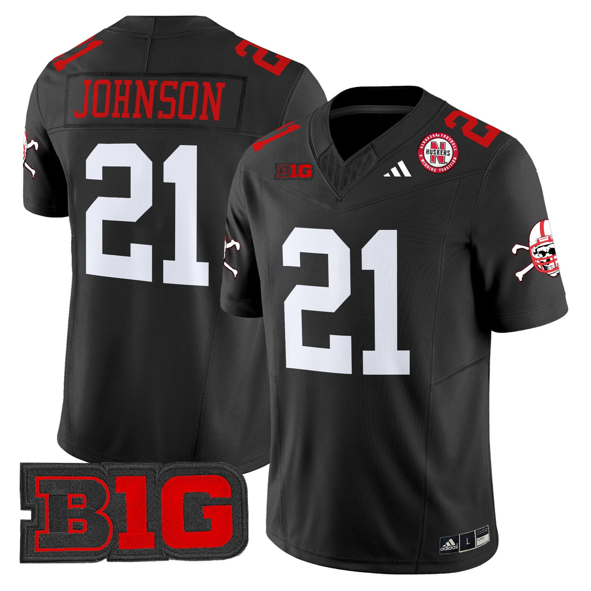 Men's Nebraska Cornhuskers 2025 Vapor Limited Jersey - All Stitched