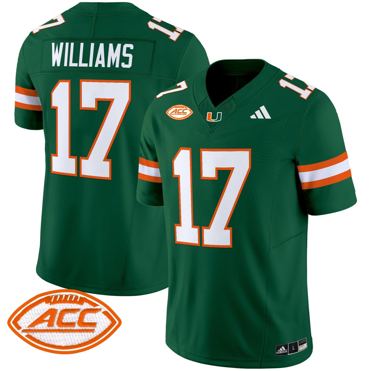 Men's Miami Hurricanes 2025 Vapor Limited Jersey - All Stitched