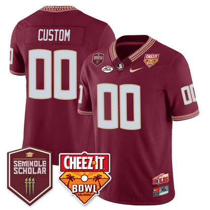 Youth’s Florida State Seminoles Football Vapor Jersey – All Stitched