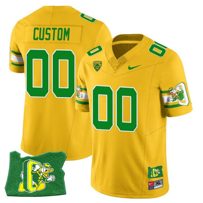 Women’s Oregon Ducks ‘Mighty Oregon’ Throwback Football Stitched Jersey – Oregon State