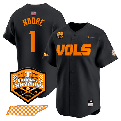 Women's Tennessee Volunteers 2024 National Champions Vapor Premier Limited Jersey V1 - All Stitched