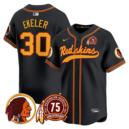 WR 75th Patch Throwback Vapor Premier Limited Jersey
