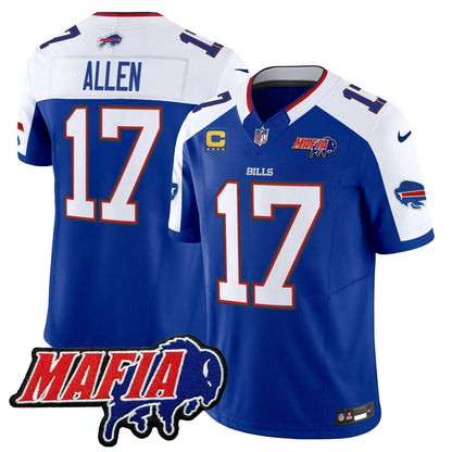 BB 2024 BUF Mafia Patch Vapor Limited Jersey