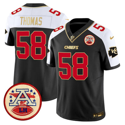 KC 2024 Lamar Hunt Patch Vapor Limited Jersey