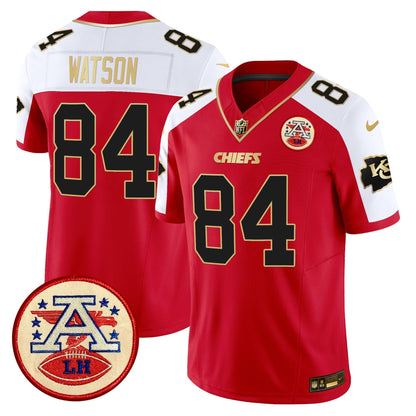 KC 2024 Lamar Hunt Patch Vapor Limited Jersey