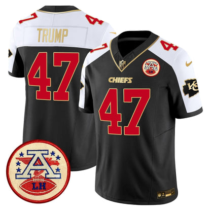 KC 2024 Lamar Hunt Patch Vapor Limited Jersey