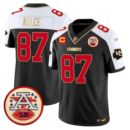 KC 2024 Lamar Hunt Patch Vapor Limited Jersey