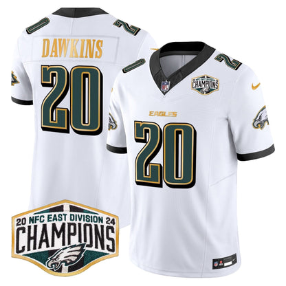 PHI 2024 NFC East Division Champions Gold Trim Vapor Limited Jersey