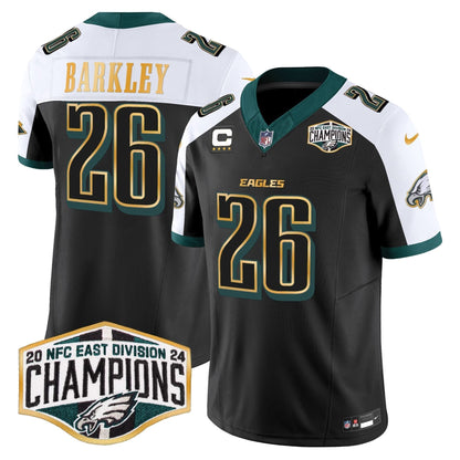 PHI 2024 NFC East Division Champions Gold Trim Vapor Limited Jersey
