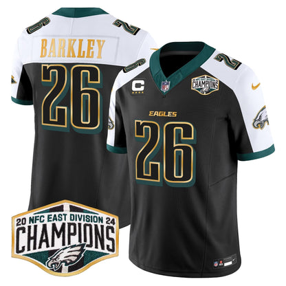 PHI 2024 NFC East Division Champions Gold Trim Vapor Limited Jersey