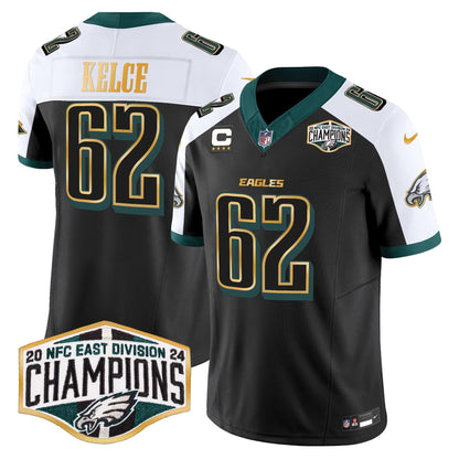 PHI 2024 NFC East Division Champions Gold Trim Vapor Limited Jersey