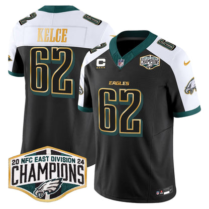 PHI 2024 NFC East Division Champions Gold Trim Vapor Limited Jersey