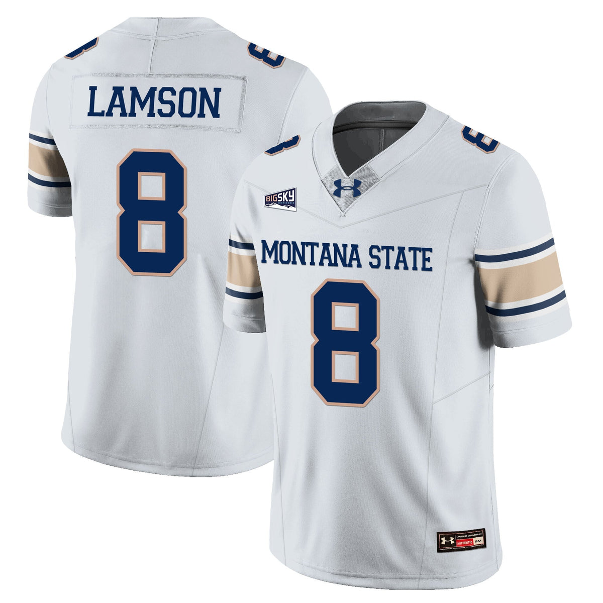 Men's Montana State Bobcat Football Jersey - All Stitched