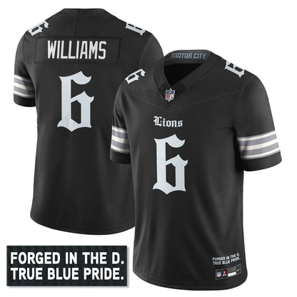 DET 'Gothic Motor City Edition' Vapor Limited Jersey