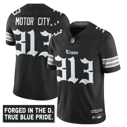 DET 'Gothic Motor City Edition' Vapor Limited Jersey