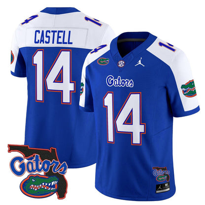 Women's Florida Gators 2025 Florida Patch Vapor Limited Jersey - All Stitched