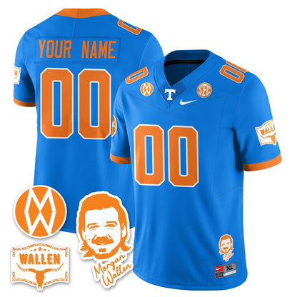 Women's Tennessee Volunteers Morgan Wallen 2025 Jersey - All Stitched