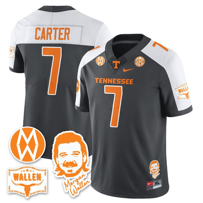 Men's Tennessee Volunteers Morgan Wallen 2025 Jersey - All Stitched