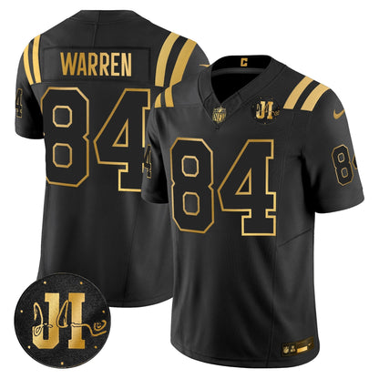 IND 2025 Jim Irsay Patch Gold Vapor Limited Jersey