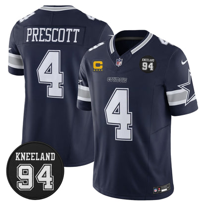 DAL #94 Marshawn Kneeland Memorial Patch Vapor Limited Jersey