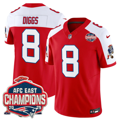 NE AFC East Champions Throwback Vapor Limited Jersey V2