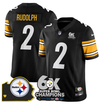 PIT 6-Time Champions Patch Vapor Limited Jersey