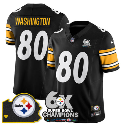 PIT 6-Time Champions Patch Vapor Limited Jersey