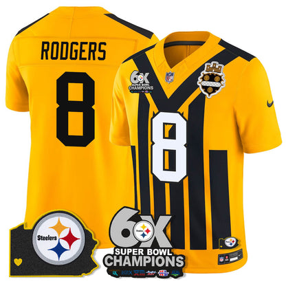 PIT 6-Time Champions Patch Vapor Limited Jersey