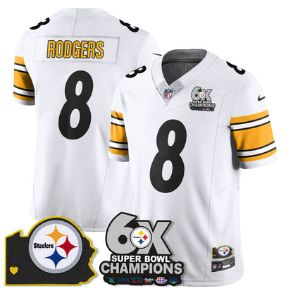 PIT 6-Time Champions Patch Vapor Limited Jersey