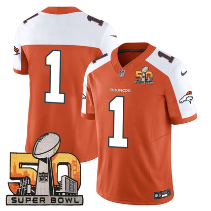 DB Super Bowl 50 Patch Vapor Jersey