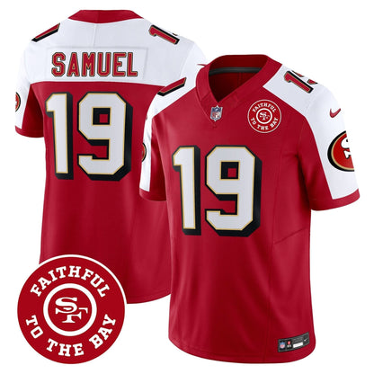 SF Throwback Faithful To The Bay Patch Vapor Limited Jersey