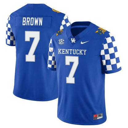 Men’s Kentucky Wildcats Football Jersey – All Stitched