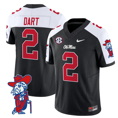 Men's Ole Miss Rebels 2024 Vapor Limited Jersey V2 - All Stitched