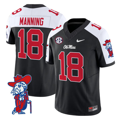 Men's Ole Miss Rebels 2024 Vapor Limited Jersey V2 - All Stitched
