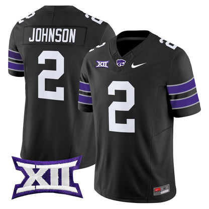 Men's Kansas State Wildcats 2025 Vapor Limited Jersey - All Stitched