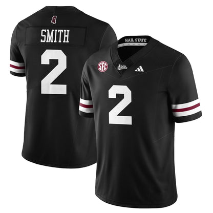 Men's Mississippi State Football "Darkness" Limited Jersey - All Stitched