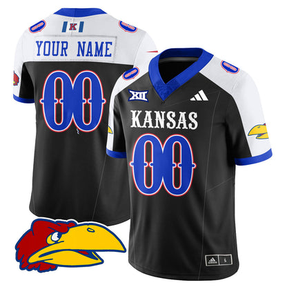 Women's Kansas Jayhawks Football 2025 Limited Jersey - All Stitched