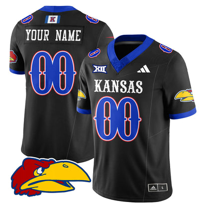 Men's Kansas Jayhawks Football 2025 Limited Jersey - All Stitched