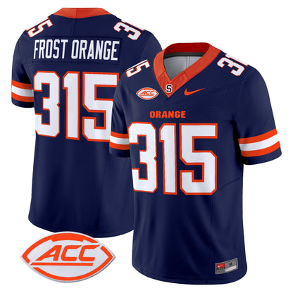 Men's Syracuse Orange 2025 Vapor Limited Jersey - All stitched