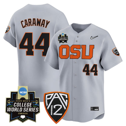 Men's Oregon State Beavers 2025 World Series Vapor Premier Limited Jersey - All Stitched