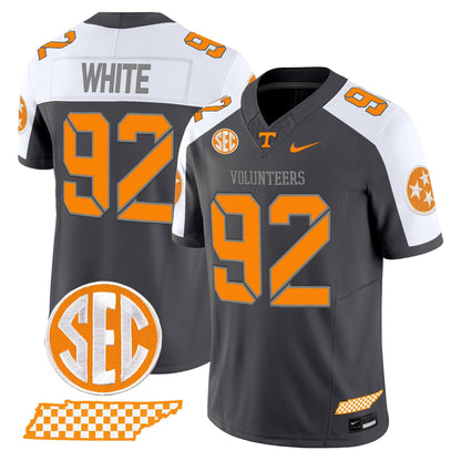 Men's Tennessee Volunteers 2025 'Smokey Grey Series' Vapor Limited Jersey V2 - All Stitched