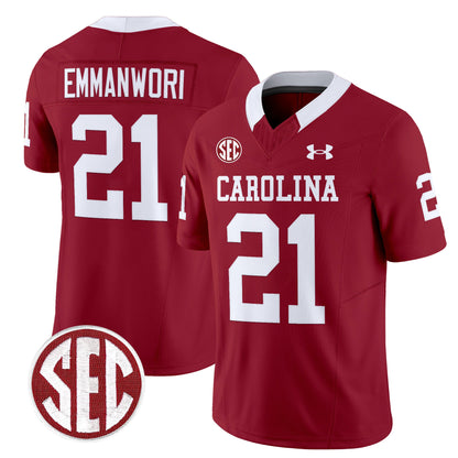 Men's South Carolina Gamecocks 1980 Throwback Vapor Limited Jersey - All Stitched