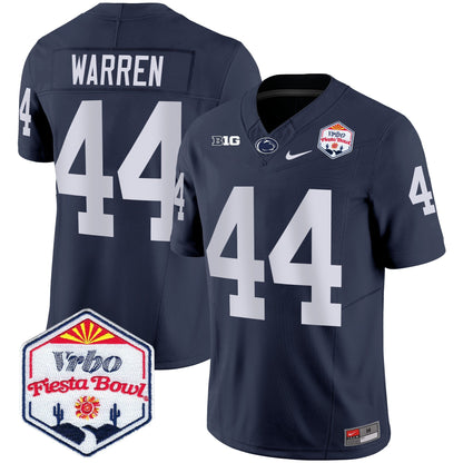 Men's Penn State Nittany Lions 2024 The Fiesta Bowl Patch Vapor Limited Jersey - All Stitched