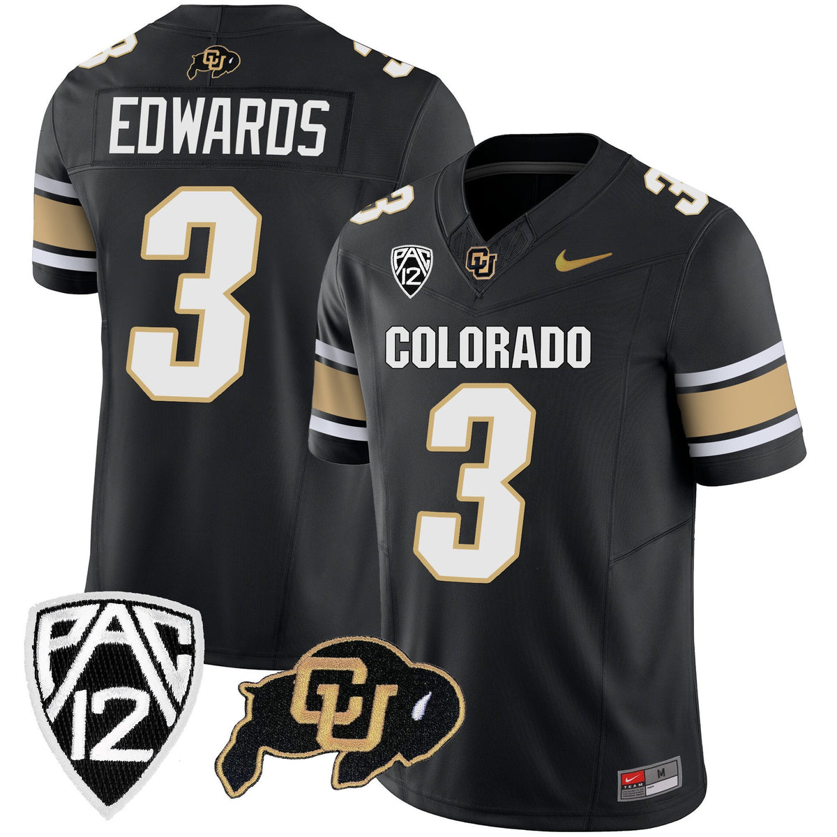 Men's Colorado Buffaloes Vapor Limited Jersey V3 - All Stitched