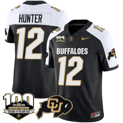 Men's Colorado Buffaloes 100 Seasons Patch Vapor Limited Jersey - All Stitched