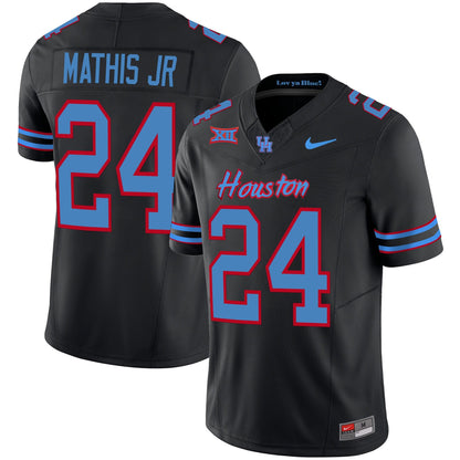 Men's Houston Cougars 2023 Oilers Inspired Vapor Jersey V5 - All Stitched