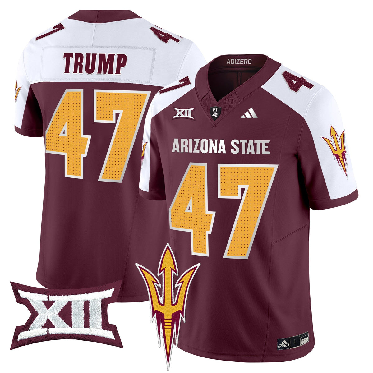 Men's Arizona State Sun Devils 2024 Vapor Limited Jersey V2 - All Stitched
