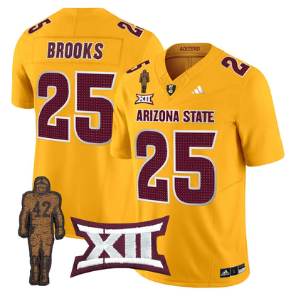 Men's Arizona State Sun Devils 2024 Pat Tillman Honoring Patch Vapor Limited Jersey V2 - All Stitched