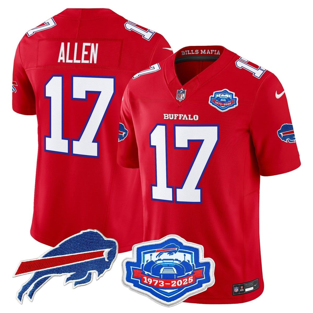 BUF 2025 "Rivalries" Vapor Limited Jersey - Farewell Season Patch